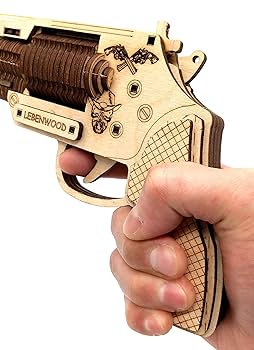 木製トイガン 3点セット　リボルバー　ベレッタ　マシンガン　ゴム鉄砲　おもちゃ 木製トイガン 3点セット リボルバー ベレッタ マシンガン ゴム